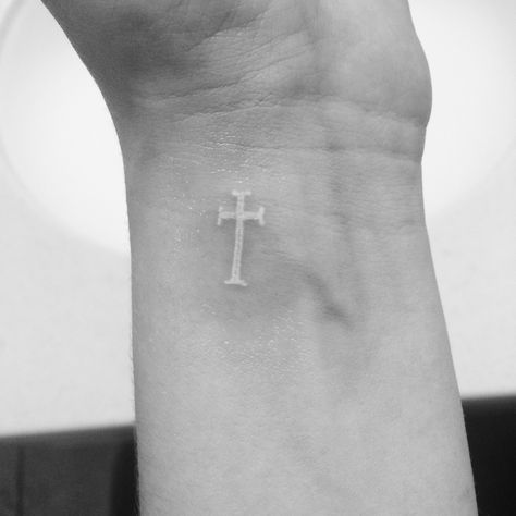 My second tattoo. White cross on my wrist. 😊 White Cross Tattoo, White Tattoo Cross, Tattoo Cross, Second Tattoo, Tattoo White, White Cross, White Tattoo, Cross Tattoo, White Crosses