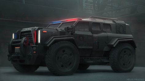 ArtStation - Armored truck, Helio Frazao Laferrari Aperta, Concept Vehicles Sci Fi, Armored Vehicle, Police Truck, Ferrari Cars, Tank Armor, Future Trucks, City Vehicles, Hummer Cars