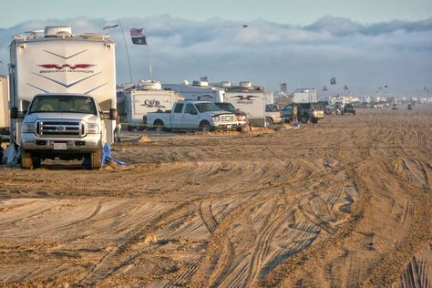 Discover beach camping and campgrounds along the California Central Coast. Here's what you need to know before you go. Pismo Beach Camping, Oceano Dunes, California Beach Camping, Pismo Beach California, Camping In England, Florida Camping, California Camping, Places In California, Camping Places