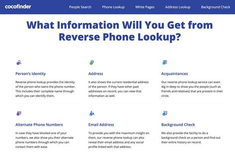 CocoFinder: The Best Free Phone Number Lookup Service in 2021 Secret Apps, Android Phone Hacks, Phone Lookup, Secret Websites, Free Cell Phone, Free Phones, Cell Phone Number, Phone Hacks, Public Records