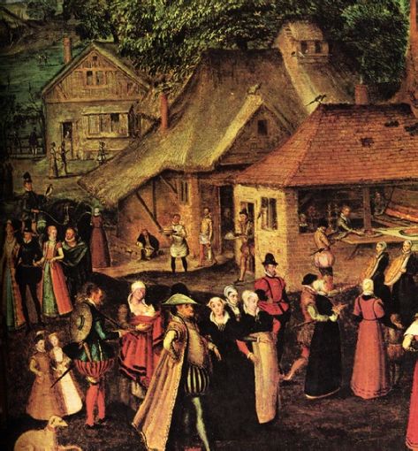 The Elizabethan period in England had a daily life based on social order: the monarch as the highest, the nobility as second rank, the gentry as third, merchants as fourth, and laborers as fifth. The queen was believed to be God's representation here on Earth.    They also believed that God had formed these social ranks and had showered blessings on each rank. Their Parliament had also regulated the clothes that can only be worn by each rank. For a laborer to wear clothes of the rich was not ... Elizabethan Era, Tudor Dynasty, Tudor Era, Social Class, A Discovery Of Witches, All Souls, Dark Outfits, Elizabeth I, Large Dogs