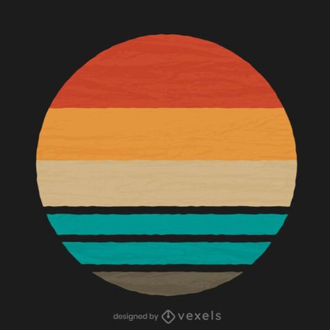 Amazing t-shirt design that includes the sun setting over the ocean in retro style. Use this print ready design for tshirts posters mug hoodies and other merch products. Eligible to be used on POD platforms like Merch by Amazon Teespring Redbubble Printful and more. #t-shirt #sunset #retro #retro-sunset #sun #tshirt #tee #shirt #merch #pod #ocean Sunset Graphic Design, Retro Shirt Design, College Poster, Sunset Shirt, Retro Mug, Merch By Amazon, Beach Logo, Retro Graphic Design, Merch Products