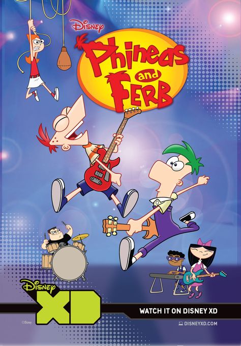 Phineas and Ferb Disney Movie Posters, Phineas Y Ferb, Simon Pegg, Disney Channel Original, Birthday Clips, Disney Watches, Fantasy Life, Cartoon Books, Last Day Of Summer