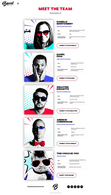 Team Members Design Layout, Agency Website Design Inspiration, Elementor Website Design, Portfolio Website Design Inspiration, Wordpress Template Design, Portfolio Website Inspiration, Web Design Layout, Elementor Templates, Layout Portfolio