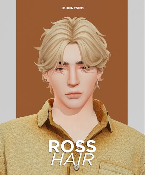 Sims 4 Toldders Hair, Ts4 Cc Hair Men, Sims4cc Male, The Sims 4 Pack, Mods Sims 4, Sims 4 Hair Male, Sims 4 Male Clothes, Hair Inspired, Mod Hair