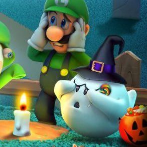 Mario And Luigi Halloween, Luigi Board, Green Warrior, Luigi Mansion, Mario Stuff, Super Mario Games, Super Mario And Luigi, Luigi's Mansion, King Boo