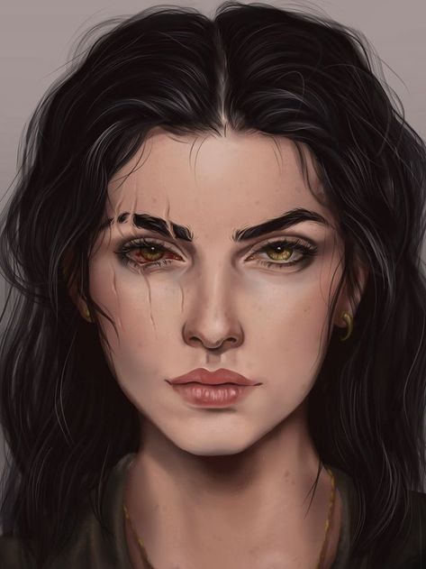 Character With Scar On Face Art, Character Design Scar Face, Art Breeder Scar, Got Astetic, Woman With Scar Face, Scarred Woman Art, Artbreeder Scar, Scar Ideas For Characters, Face Scar Eye