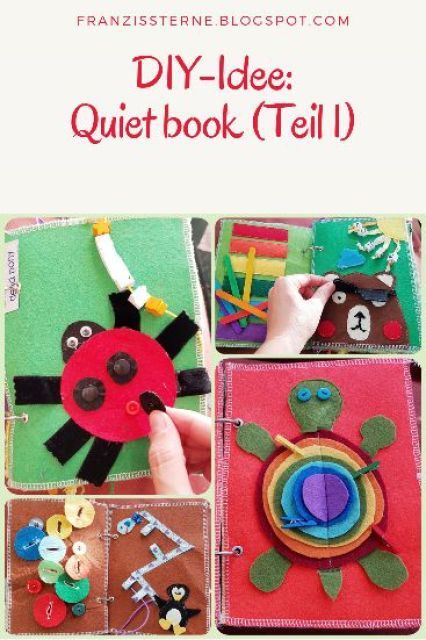 Busy Book, Book Inspiration, Animal Dolls, Quiet Book, Diy For Kids, Diy Sewing, Montessori, Kindergarten, Kids Rugs