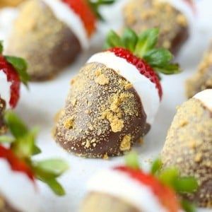 Chocolate Covered Strawberry Recipe, Strawberry Dip, S'mores, Covered Strawberries, Chocolate Covered Strawberries, Strawberry Recipes, Homemade Chocolate, S Mores, Clean Eating Snacks