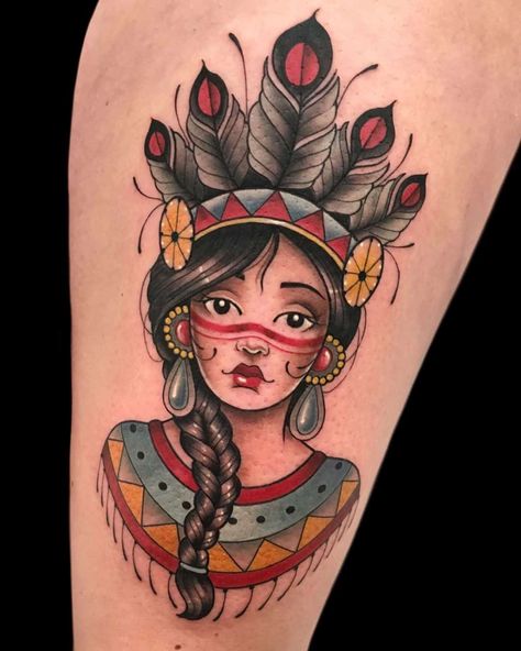 Traditional Tattoo Indian, Tattoo Indien, Indian Women Tattoo, Traditional Tattoo Girls, Winter Tattoo, Girl Arm Tattoos, Traditional Tattoo Sleeve, Indian Tattoo, Traditional Tattoo Design