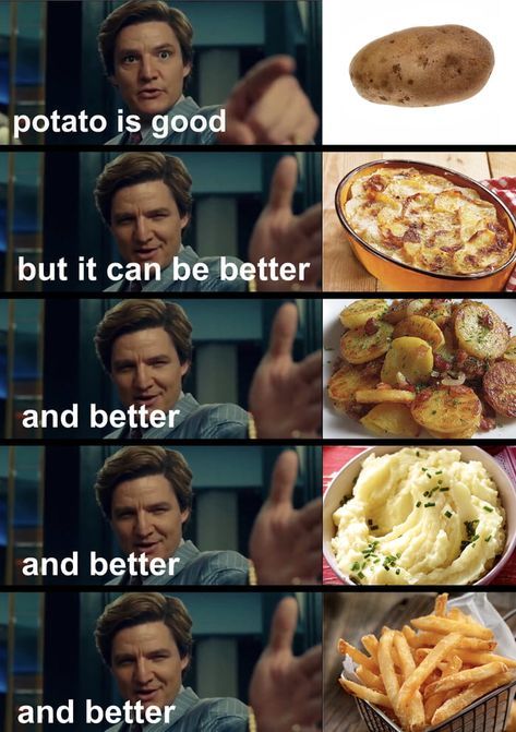 Potato Meme, Happy Potato, Food Memes, Internet Memes, Crazy Funny Memes, Really Funny Memes, Splatoon, Funny Short Videos, Funny Laugh