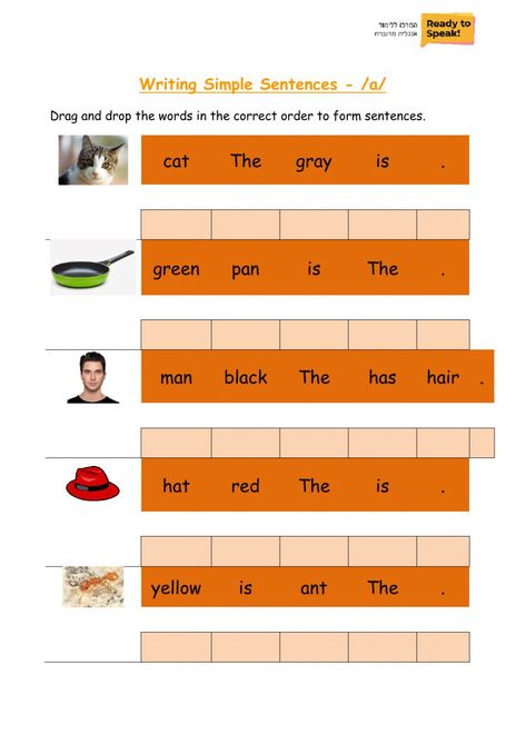 Writing Simple Sentences, Free Handwriting Practice Sheets, Simple Sentences Worksheet, Lowercase Cursive Letters, Sentences Worksheet, Vocabulary For Kids, Printable Handwriting Worksheets, Handwriting Worksheets For Kids, Teach English To Kids