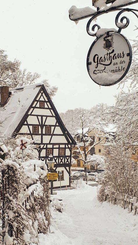 German. Winter. Street Decor. Travel. Travel blogger. German Christmas Village, German Winter Aesthetic, German Culture Aesthetic, German Aesthetic, Euro Winter, German Countryside, German Winter, Tallin Estonia, Berlin Palace