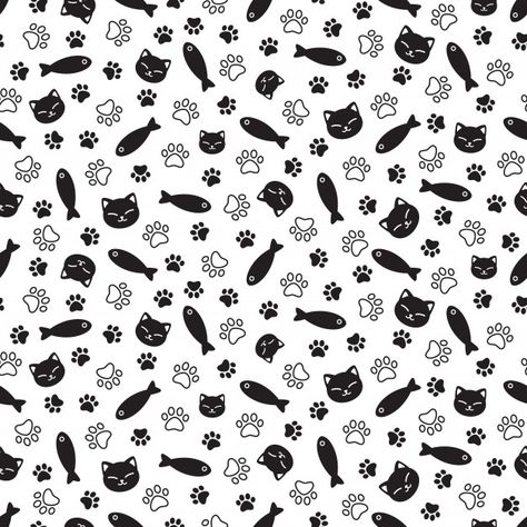 Paw Print Background, Paw Background, Cartoon Paper, Patterns Printable, Cat Printable, Cat Background, Paw Pattern, Cat Halloween Costume, Cat Paw Print