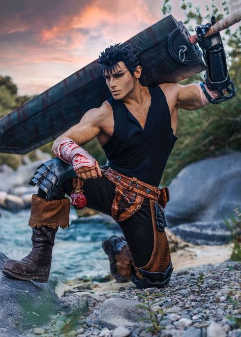 Guts Berserk, Tell Me Why, My Motivation, New Goals, Cosplay Characters, Cute Cosplay, Long I, Cosplay Outfits, Pose Reference