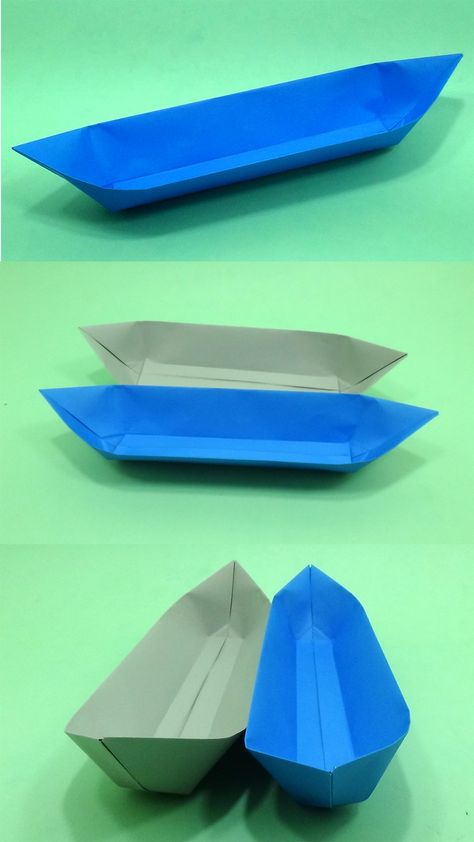 DIY Canoe Boat Tutorial - How to Make Origami Paper Boat That Floats. Origami Boat making tutorial. How to make easy and simple boat out of paper. Its easy instruction for kids toy that play with it.  #origami_boat  #PaperBoat  #Paper_Canoe How To Make A Paper Boat Easy, Paper Boat Tutorial, Diy Paper Boats How To Make, Paper Canoe Craft, Paper Canoe Template, Paper Boats That Float, Paper Craft Boat, Boat Origami For Kids, How To Make Boat Paper