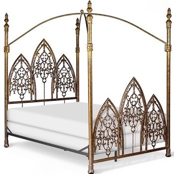 Chintz & Company - Decorative Furnishings - Beds Gothic Canopy Bed, Baby Pink Bedding, Iron Canopy Bed, Pink Crib, Goth Home, Goth Home Decor, Bed Canopy, Baby Bedding Sets, Jack And Jill