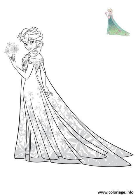 Elsa Drawing, Ice Dress, Elsa Coloring, Elsa Frozen Costume, Elsa Coloring Pages, Frozen Coloring Pages, Abstract Pencil Drawings, Disney Princess Coloring Pages, Shrink Art