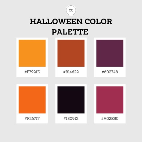 #halloween #aesthetic #color #pinterest #1 #creative #monday #october Samhain Color Palette, Halloween Color Pallet Ideas, Halloween Color Combos, October Colors Palette, Halloween Color Pallet, Color Palette Halloween, Halloween Colors Palette, Halloween Wedding Colors, Halloween Colour Palette