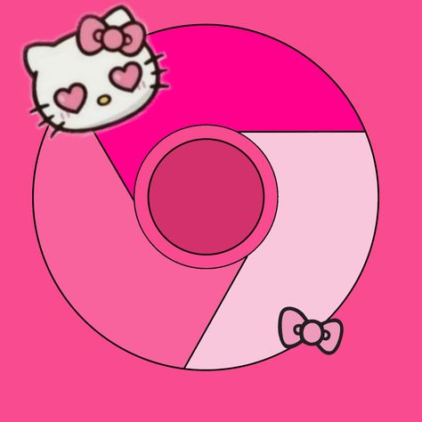 App Icon Chrome, Hello Kitty App Icon, Cat App, Widget Icons, Widget Icon, Iphone Apps, Cute Icons, App Icon, Hello Kitty