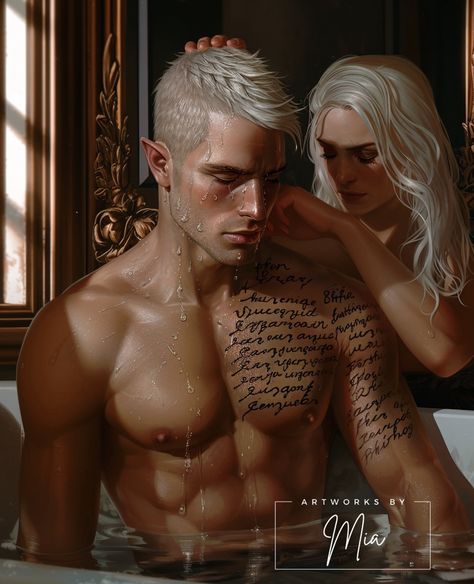 Rowan & Aelin Cassian Azriel, Throne Of Glass Characters, Rowan Whitethorn, Rowan And Aelin, Books Fanart, Sara J Maas, Throne Of Glass Fanart, Aelin Ashryver Galathynius, Throne Of Glass Books