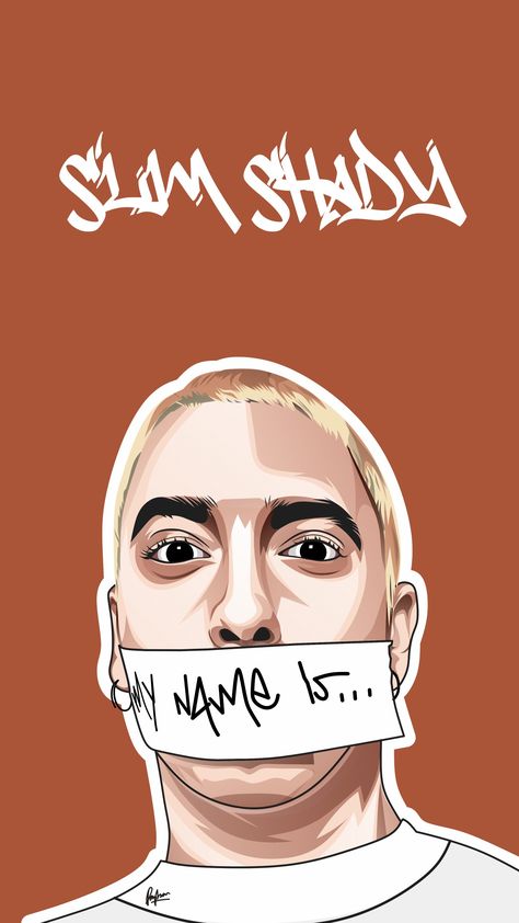 Eminem Illustration, Eminem Fanart, Eminem Art, Eminem Slim Shady, Rock Posters, Slim Shady, Eminem, Fortnite, Vector Art