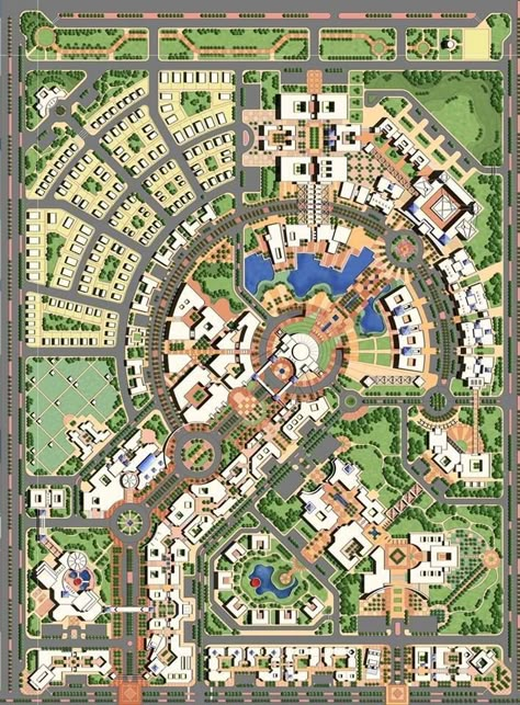 City Masterplan Urban Planning, City Planning Architecture Urban Design, Urban Layout Design, Urban Design Concept Master Plan, Urban Design Concept Ideas, Urban Design Plan Layout, City Layout Design, Urban Design Layout, City Planning Design Layout