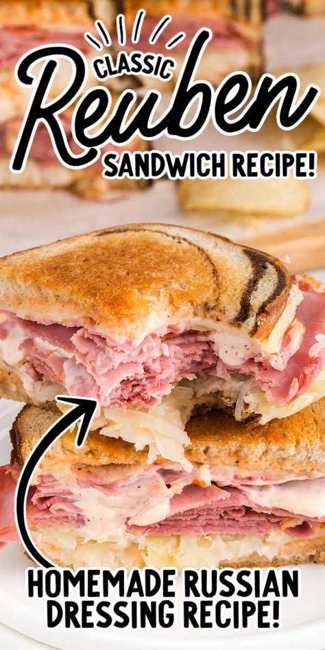 Reuben Recipes, Panini Ideas, Crowd Meals, Meals Beef, Eating Cheap, Reuben Recipe, Reuben Sandwich Recipe, Superbowl Recipes, Grilled Cheese Sloppy Joe