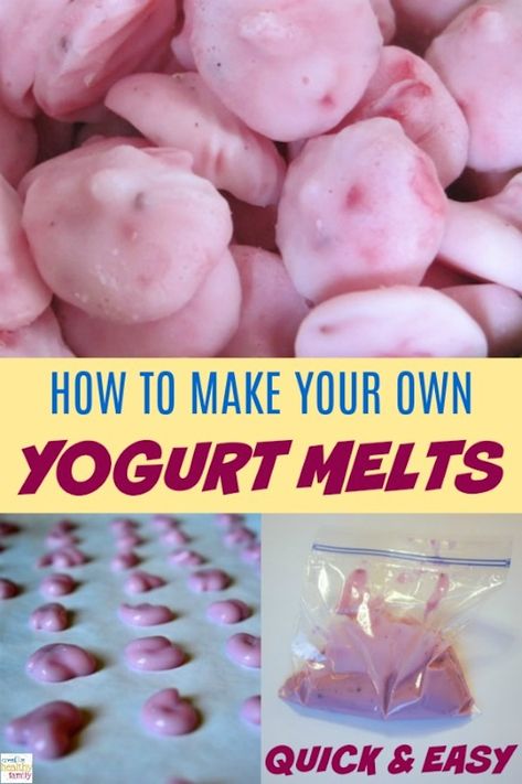 how to make your own yogurt melts Homemade Yogurt Melts, Healthy Snack For Kids, Make Your Own Yogurt, Yogurt Melts, Toddler Recipes, Snack For Kids, Low Carb Snack, Snacks Healthy, Kids Healthy