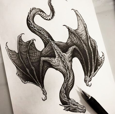 Wyvern Tattoo, Targaryen Tattoo, Harry Tattoos, Brother Tattoos, Bookish Tattoos, Dragon Tattoo Art, Hip Thigh Tattoos, Free Tattoo Designs, Circle Tattoo