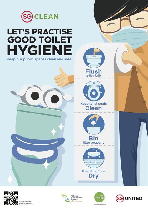 Proper Hygiene Poster, Toilet Rules, Public Toilet, Seat Cleaner, Bathroom Posters, Proper Hygiene, Awareness Poster, Camping Signs, Youtube Design