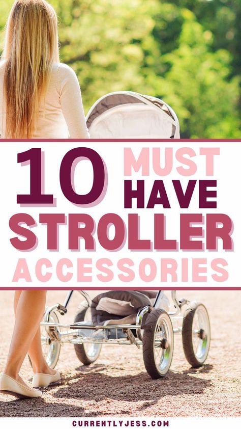 Discover the 10 must-have stroller accessories every parent needs! Enhance your stroller experience with these essential add-ons. From convenient organizers to cozy winter covers, find out which accessories will make your outings easier and more enjoyable. Perfect for making your baby's stroller rides comfortable and efficient. Stroller Hacks, Best Stroller, Baby Registry Essentials, Mommy Hacks, All About Mom, Working Mom Tips, Baby Stroller Accessories, Mom Life Hacks, Stroller Organizer