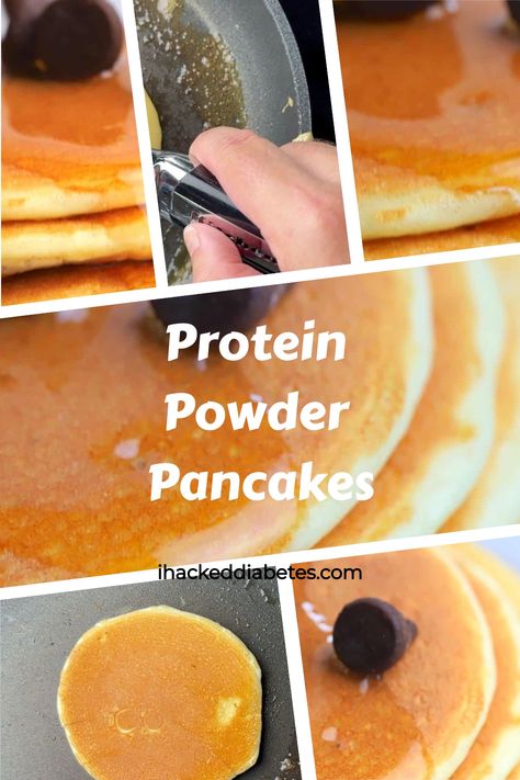 Fuel your day with these scrumptious 3 ingredient protein powder pancakes! A guilt-free, low-carb, protein-packed breakfast that satisfies. Low Carb Protein Pancakes, Protein Pancakes Low Carb, Easy Nutritious Breakfast, Sugar Free Pancakes, Protein Powder Pancakes, Sugar Free Muffins, Keto Protein Powder, Nutritious Breakfast Ideas, Low Carb Breakfasts