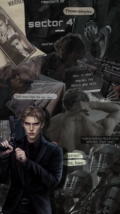 Aaron Warner #aaronwarner #aaronandjuliette #kenjikishimoto #julietteferrars #shatterme #shattermeseries #shattermeaesthetic #wallpaper #books Aaron Warner With Dog, Aaron Wallpaper, Aaron Warner Wallpaper, Hot Villain, Shatter Me Warner, Book Men, Shatter Me Quotes, Wallpaper Books, Vampire Diaries Movie