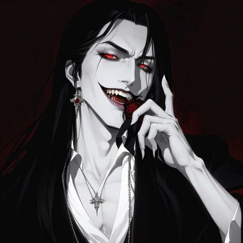 Vampire Vampire Guy Art, Vampire Eyes Drawing, Vampire Fanart Male, Vampire Man Aesthetic, Vampire Male Oc, Vamp Drawing, Vampire Character Design Male, 90s Vampire Aesthetic, Mathias Cronqvist