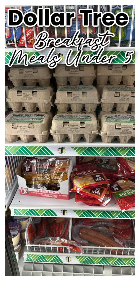 breakfast meal ideas at dollar tree Cheap On The Go Breakfast, Poor Recipes Cheap Meals, Cheap Family Breakfast Ideas, Dollar Tree Dessert Recipes, Dollar Tree Food Recipes, Dollar Tree Crockpot Meals, Poor Mans Meals Budget, Dollar Tree Food Meals, Dollar Tree Brunch Ideas