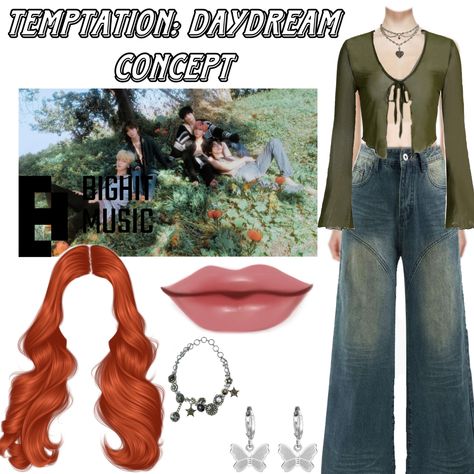 Txt Inspired Outfits Temptation, Txt Inspired Outfits, Txt Outfit, Txt Daydream, Outfit Shein, Outfit Inspired, Inspired Outfits, Kpop Outfits, Outfit Inspirations