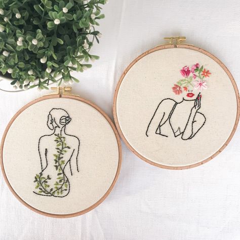 Hand Stitch Embroidery, Feminist Embroidery, Modern Embroidery Kit, Beginner Embroidery, Beginner Embroidery Kit, Hand Embroidery Kit, Dmc Embroidery Floss, Learn Embroidery, Embroidery On Clothes