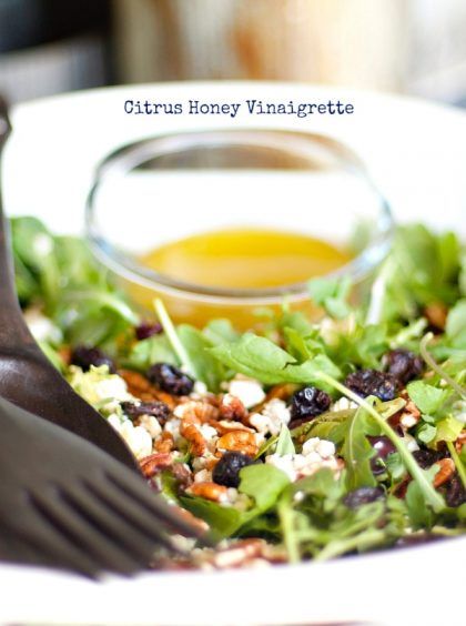 Honey Vinaigrette, Charcuterie Board Ideas, Citrus Vinaigrette, Vinaigrette Salad, Salad Dressing Recipe, Big Board, Board Charcuterie, Homemade Salads, Eat Salad