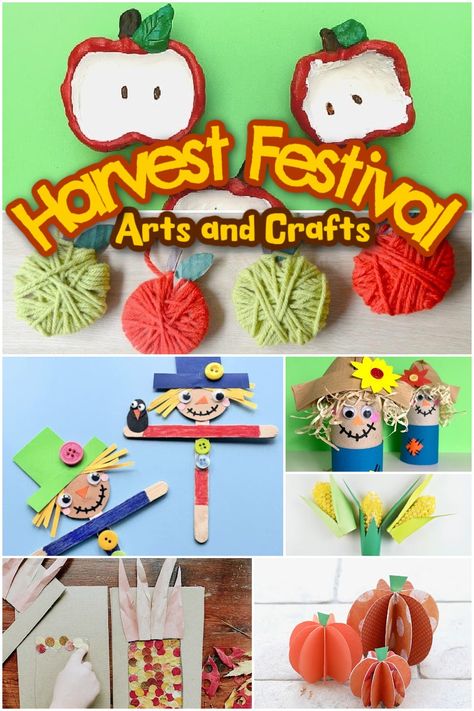 Exciting And Fun Harvest Festival Crafts - Red Ted Art - Kids Crafts School Harvest Party, Harvest Crafts For Kids Preschool, Harvest Arts And Crafts For Kids, Harvest Festival Crafts For Kids, Fall Festival Crafts For Kids, Harvest Crafts For Toddlers, Harvest Festival Activities, Harvest Activities For Kids, Harvest Crafts Preschool