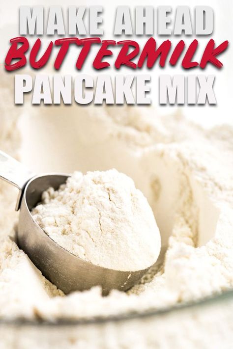 Buttermilk Pancake Mix Recipe, Pancake Mix From Scratch, Krusteaz Pancake Mix Recipes, Homemade Pancake Mix Recipe, Pancake Mix Uses, Krusteaz Pancake Mix, Homemade Buttermilk Pancakes, Dry Buttermilk, Baking Mix Recipes