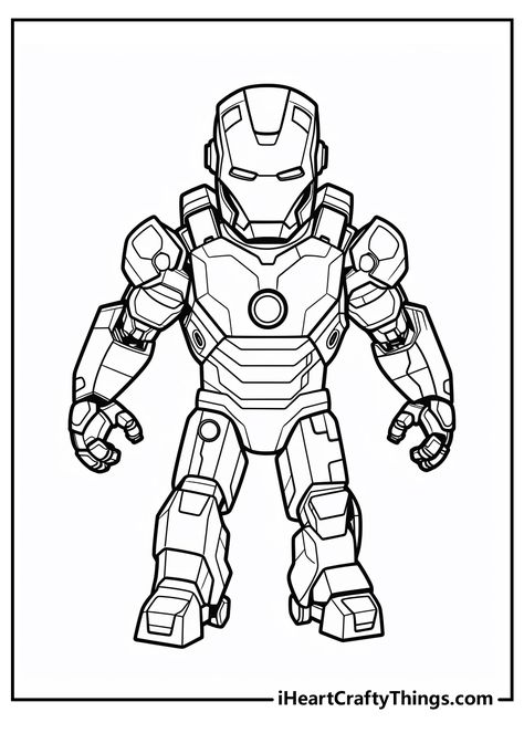 Iron Man Coloring Pages Iron Man Coloring Pages, Iron Man Coloring, Man Coloring Pages, Iron Man Mask, James Rizzi, Avengers Coloring Pages, New Iron Man, Superhero Coloring Pages, Avengers Coloring