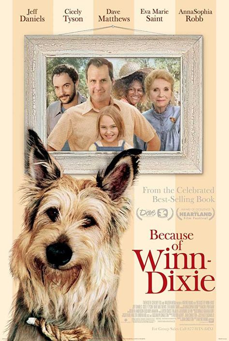 Because Of Winn Dixie, Friends Comedy, No Manches Frida, Jeff Daniels, Kate Dicamillo, Cicely Tyson, Winn Dixie, Annasophia Robb, Eva Marie