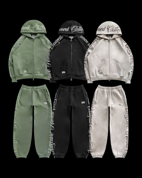 Hoodie Design Ideas Inspiration, Tracksuit Outfits, Named Collective, Apparel Design Inspiration, Sports Costume, Tracksuit Outfit, Diy Clothes Design, Outfit Inspo Casual, Fashionista Clothes