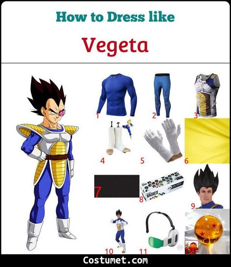 Dragon Ball Halloween Costume, Diy Dragon Ball Z Costume, Dragon Ball Costume, Vegeta Costume, Vegeta Cosplay, Dragon Ball Cosplay, Goku Costume, Goku Halloween, Dbz Cosplay