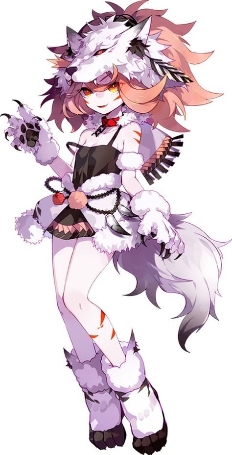 Wolf Girl, Anime Wolf, Anime Animals, 판타지 아트, 영감을 주는 캐릭터, An Anime, Fantasy Character Design, Cute Anime Character, Character Design Inspiration