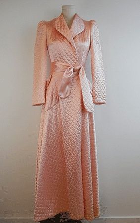 1950s Dressing Gown, Housecoats For Women Vintage, 1940s Dressing Gown, 1950s Lounge Wear, Designer Sewing Patterns, 1940s Nightwear, Victorian Loungewear, 1950s Nightwear, 1960s Sleepwear