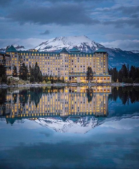 Banff & Lake Louise Tourism on Instagram: “Known as #secretseason at the @fairmontcll, Lake Louise is so still this time of year. It's the perfect time to take a peaceful walk around…” Fairmont Lake Louise, Lake Louise Winter, Lake Louise Canada, Fairmont Chateau Lake Louise, Chateau Lake Louise, Canada Road Trip, Park Pictures, Lake Louise, Banff National Park