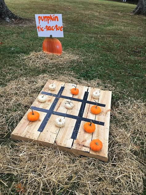 Fall Festival Birthday Party Games, Fall Outdoor Football Party, Old School Fall Festival Games, Camping Event Ideas, Fall Festival Block Party, Fall Fair Party Ideas, Harvest Theme Birthday Party, Fall Diy Games, Pumpkin Patch Halloween Theme