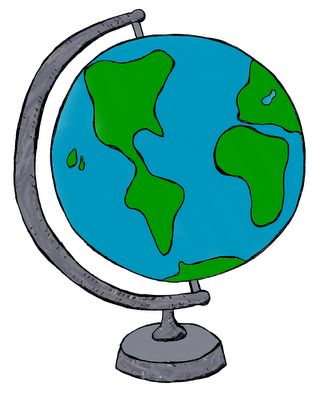 Clip Art by Carrie Teaching First: My World Doodles clip art and FREEBIE Globe! Cartoon Globe, Globe Drawing, Globe Clipart, World Clipart, Clip Art Freebies, Cartoon Bat, Globe Art, Mask Painting, Free Clipart Images